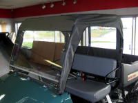Bush Hog Trail Hand Mini Cab w/ Folding Lexan Windshield