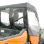Honda Pioneer 1000 Full Cab Enclosure to fit Hard Windshield-rear view