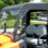 Club Car XUT 1550 Full Cab w/Full Hard Windshield doors open