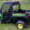 John Deere Gator Full Cab Enclosure with Arep-Vent Windshield-rear view