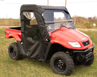 Kymco UXV500 Full Cab Enclosure to fit Hard Windshield
