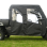 Polaris Crew Full Cab Enclosure with FOLDING Polycarbonate Windshield - side view