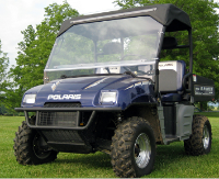 Polaris Ranger Full Cab Enclosure with Aero-Vent Polycarbonate Windshield