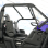 Yamaha WOLVERINE Full Cab Enclosure with Hard Polycarbonate Windshield side doors open