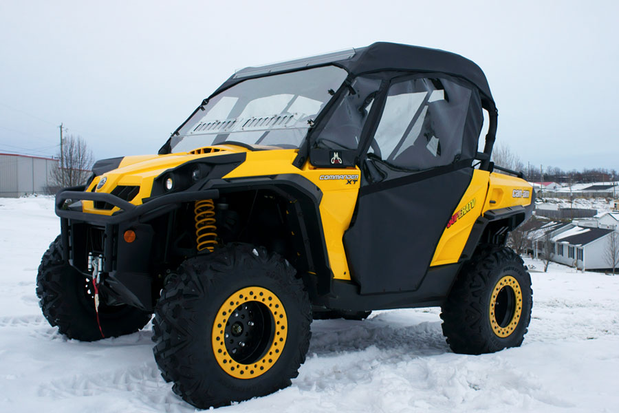 CAN-AM Commander Soft Doors side view.